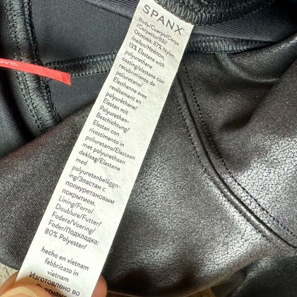 SPANX | Faux Leather Legging NWT - Picture 12 of 12